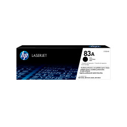 HP CF283A Cartucho de tóner original LaserJet 83A negro, 1500 páginas, Negro, 1 pieza(s)