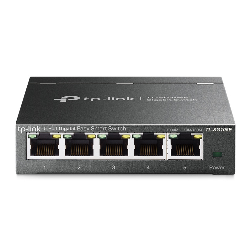 TP-Link TL-SG105E TL-SG105E, Gestionado, L2, Gigabit Ethernet (10/100/1000)