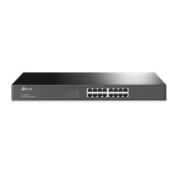 TP-Link TL-SG1016 TL-SG1016, No administrado, Gigabit Ethernet (10/100/1000), Bidireccional completo (Full duplex), Montaje en