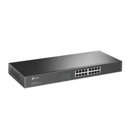 TP-Link TL-SG1016 TL-SG1016, No administrado, Gigabit Ethernet (10/100/1000), Bidireccional completo (Full duplex), Montaje en