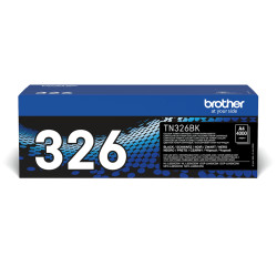 Brother TN-326BK TN-326BK, 4000 páginas, Negro, 1 pieza(s)