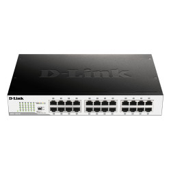 D-Link DGS-1024D DGS-1024D, No administrado, Gigabit Ethernet (10/100/1000), Bidireccional completo (Full duplex), Montaje en