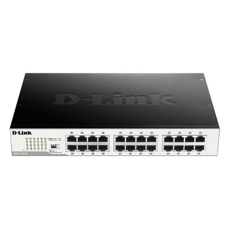 D-Link DGS-1024D DGS-1024D, No administrado, Gigabit Ethernet (10/100/1000), Bidireccional completo (Full duplex), Montaje en