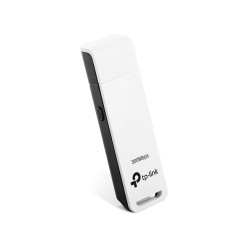 TP-Link TL-WN821N TL-WN821N, Inalámbrico, USB, WLAN, Wi-Fi 4 (802.11n), 300 Mbit/s, Negro, Blanco