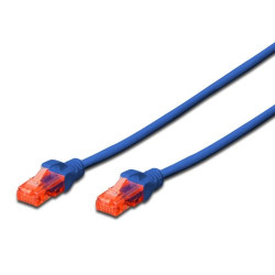 Ewent IM1013 IM1013, 2 m, Cat6, U/UTP (UTP), RJ-45, RJ-45, Azul