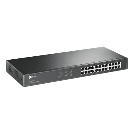 TP-Link TL-SG1024 TL-SG1024, No administrado, L2, Gigabit Ethernet (10/100/1000), Bidireccional completo (Full duplex), Montaje