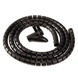 Fellowes 99439 CableZip, Pasacables, Escritorio, Negro