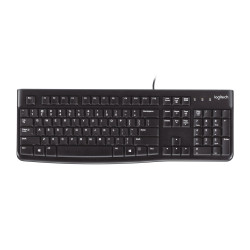 Logitech 920-002499 K120, Alámbrico, USB, QWERTY, Negro