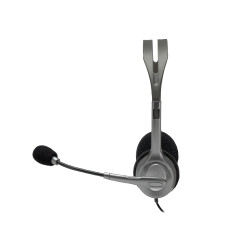 Logitech 981-000271 LGT-H110, Alámbrico, Oficina/Centro de llamadas, 20 - 20000 Hz, 74 g, Auriculares, Gris, Gris Oscuro 2