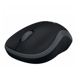 Logitech 910-002235 M185, Ambidextro, Óptico, RF inalámbrico, 1000 DPI, Gris 2