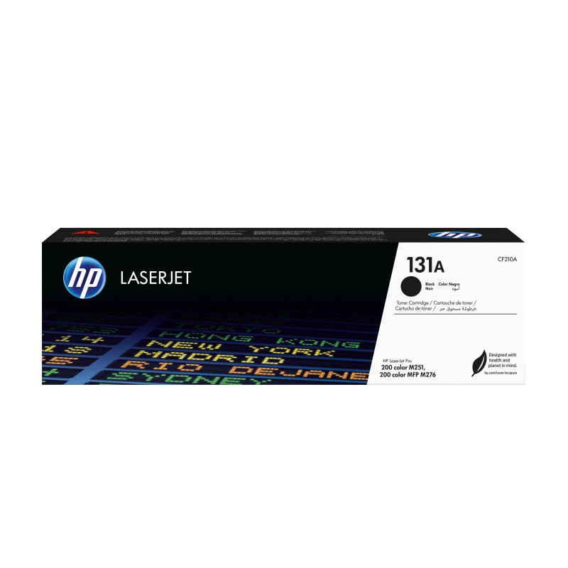 HP CF210A Cartucho de tóner original LaserJet 131A negro, 1520 páginas, Negro, 1 pieza(s)