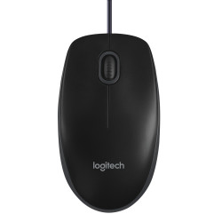 Logitech 910-003357 B100, Ambidextro, Óptico, USB tipo A, 800 DPI, Negro 2