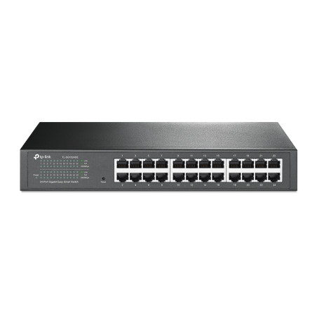 TP-Link TL-SG1024DE TL-SG1024DE, Gestionado, L2, Gigabit Ethernet (10/100/1000), Bidireccional completo (Full duplex), Montaje