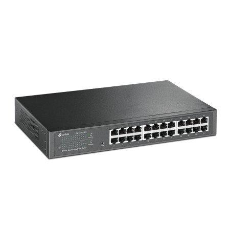 TP-Link TL-SG1024DE TL-SG1024DE, Gestionado, L2, Gigabit Ethernet (10/100/1000), Bidireccional completo (Full duplex), Montaje