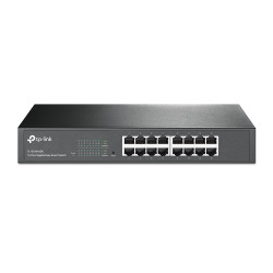 TP-Link TL-SG1016DE TL-SG1016DE, Gestionado, L2, Gigabit Ethernet (10/100/1000), Bidireccional completo (Full duplex), Montaje