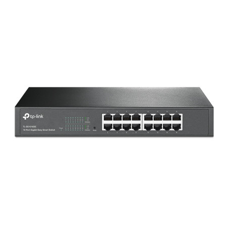 TP-Link TL-SG1016DE TL-SG1016DE, Gestionado, L2, Gigabit Ethernet (10/100/1000), Bidireccional completo (Full duplex), Montaje