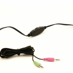 Ewent EW3563 EW3563, Alámbrico, Llamadas/Música, Auriculares, Negro 2