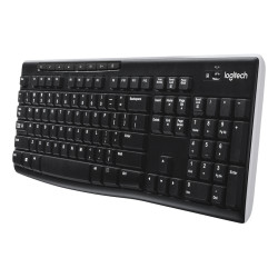 Logitech 920-003746 K270, Completo (100%), Inalámbrico, RF inalámbrico, QWERTY, Negro 2
