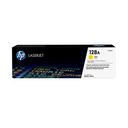 HP CE322A Cartucho de tóner original LaserJet 128A amarillo, 1300 páginas, Amarillo, 1 pieza(s)
