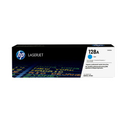 HP CE321A Cartucho de tóner original LaserJet 128A cian, 1300 páginas, Cian, 1 pieza(s)