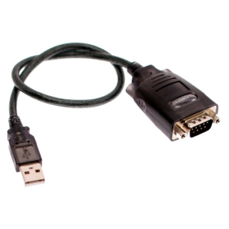 Ewent EW1116 EW1116, Negro, 1,5 m, USB, 9 Sub-D, Macho, Macho