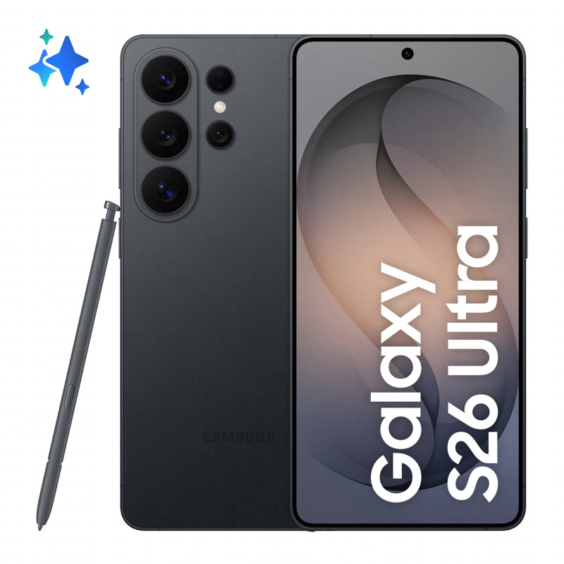Samsung SM-S948BZKGEUB Galaxy S26 Ultra , 17,5 cm (6.9"), 12 GB, 512 GB, 200 MP, Android 16.0, Negro