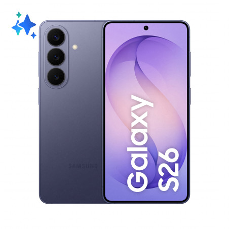 Samsung SM-S942BZVHEUB Galaxy S26 , 16 cm (6.3"), 12 GB, 512 GB, 50 MP, Android 16.0, Violeta