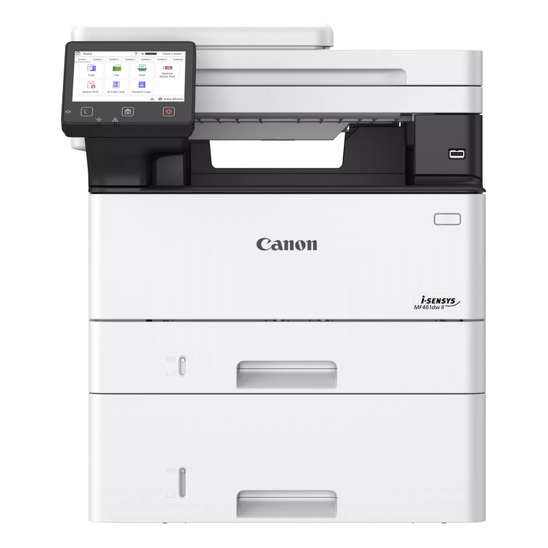 Canon 7188C019 i-SENSYS MF461dw II, Laser, Impresión en blanco y negro, 1200 x 1200 DPI, A4, Impresión directa, Negro, Blanco