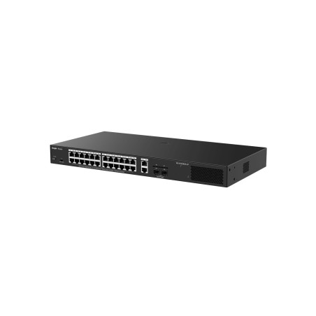Ruijie Networks RG-ES228GS-LP RG-ES228GS-LP, Gestionado, L2, Gigabit Ethernet (10/100/1000), Energía sobre Ethernet (PoE),
