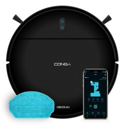 Cecotec A01_EU01_114725 A01_EU01_114725, Sin bolsa, Negro, Alrededor, Giroscópico, Giroscópico, 120 min 2