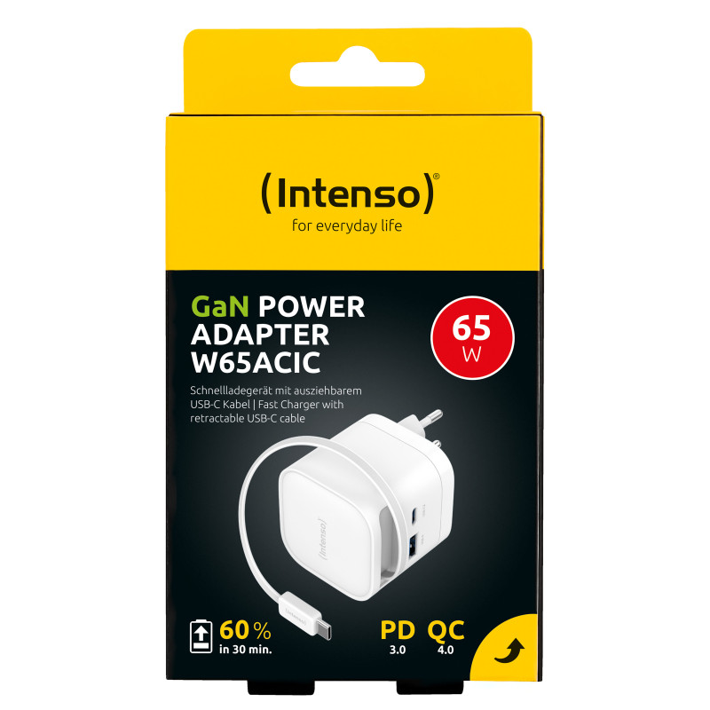 Intenso 7806522 7806520, Universal, Interior, 110 - 240 V, 50/60 Hz, 65 W, 11 V