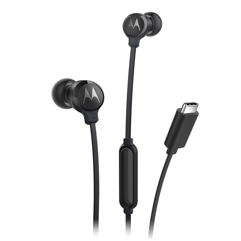 Motorola EARBUDS3CS EARBUDS3CS, Alámbrico, Llamadas/Música, Auriculares, Negro