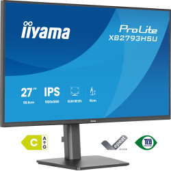 iiyama XB2793HSU-B1 ProLite XB2793HSU-B1, 68,6 cm (27"), 1920 x 1080 Pixeles, Full HD, LED, 1 ms, Negro