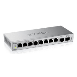 Zyxel GS1200-10V3-EU0101F GS1200-10v3, Gestionado, L2, Gigabit Ethernet (10/100/1000), Bidireccional completo (Full duplex), 2