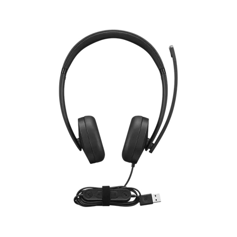 Lenovo 4XD1P83425 4XD1P83425, Alámbrico, Llamadas/Música, 20 - 20000 Hz, 140 g, Auriculares, Negro