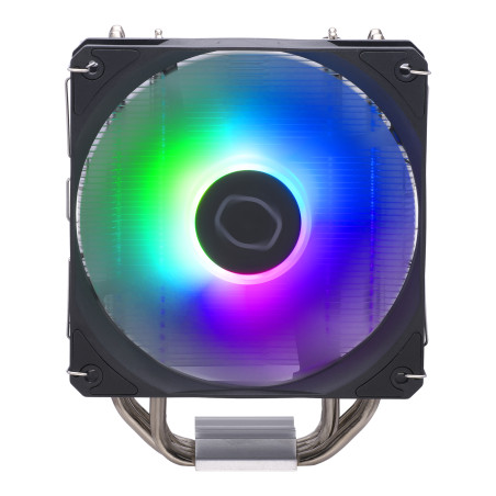 Cooler Master RR-S4NA-17PA-R1 Hyper 212 Spectrum V3, Refrigerador de aire, 12 cm, 122,2 m³/h, Negro, Plata