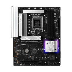 Asrock 90-MXBRM0-A0UAYZ B860 Pro RS, Intel, LGA 1851 (Socket V1), Intel Core Ultra (Series 2), DDR5-SDRAM, 256 GB, DIMM 2