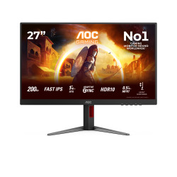 AOC 27G4HA G4 27G4HA, 68,6 cm (27"), 1920 x 1080 Pixeles, Full HD, LED, 1 ms, Negro, Rojo