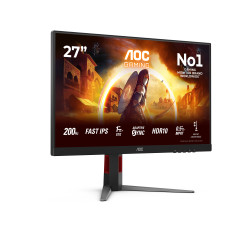 AOC 27G4HA G4 27G4HA, 68,6 cm (27"), 1920 x 1080 Pixeles, Full HD, LED, 1 ms, Negro, Rojo 2