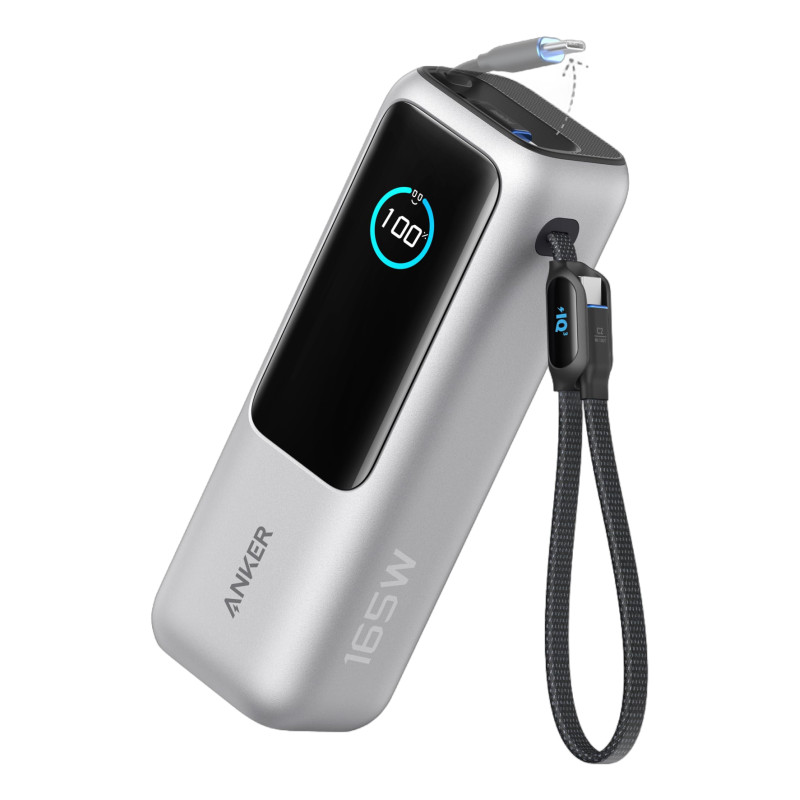 Anker A1695H41 A1695H41, 25000 mAh, 165 W, Plata