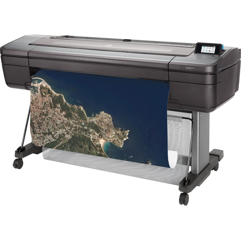 HP T8W18A#B19 Designjet Impresora Z6dr PostScript de 44 pulgadas con cortadora vertical, Inyección de tinta térmica, 2400 x