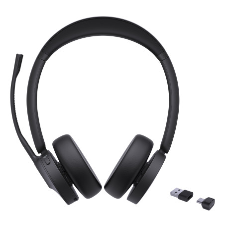 Yealink 1208704 BH70 Dual UC, Inalámbrico, 20 - 20000 Hz, Oficina/Centro de llamadas, 147 g, Auriculares, Negro