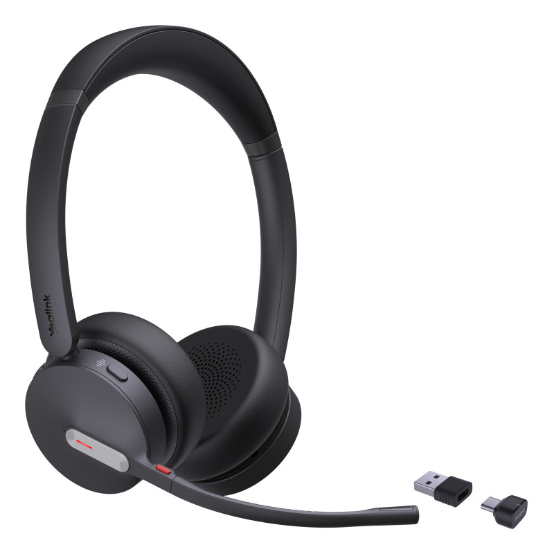 Yealink 1208704 BH70 Dual UC, Inalámbrico, 20 - 20000 Hz, Oficina/Centro de llamadas, 147 g, Auriculares, Negro