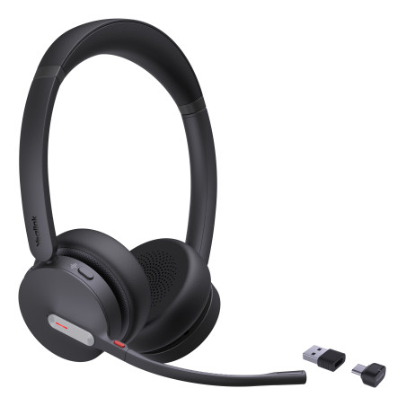 Yealink 1208704 BH70 Dual UC, Inalámbrico, 20 - 20000 Hz, Oficina/Centro de llamadas, 147 g, Auriculares, Negro