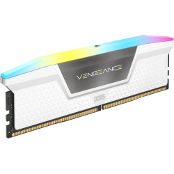 Corsair CMH64GX5M2B6000Z30W Vengeance RGB CMH64GX5M2B6000Z30W, 64 GB, 2 x 32 GB, DDR5, 6000 MHz, 288-pin DIMM, Blanco 2