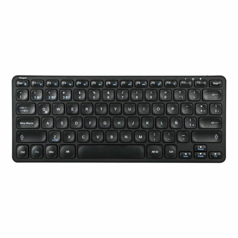 Targus AKB862ES AKB862ES, Inalámbrico, Bluetooth, QWERTY, Negro