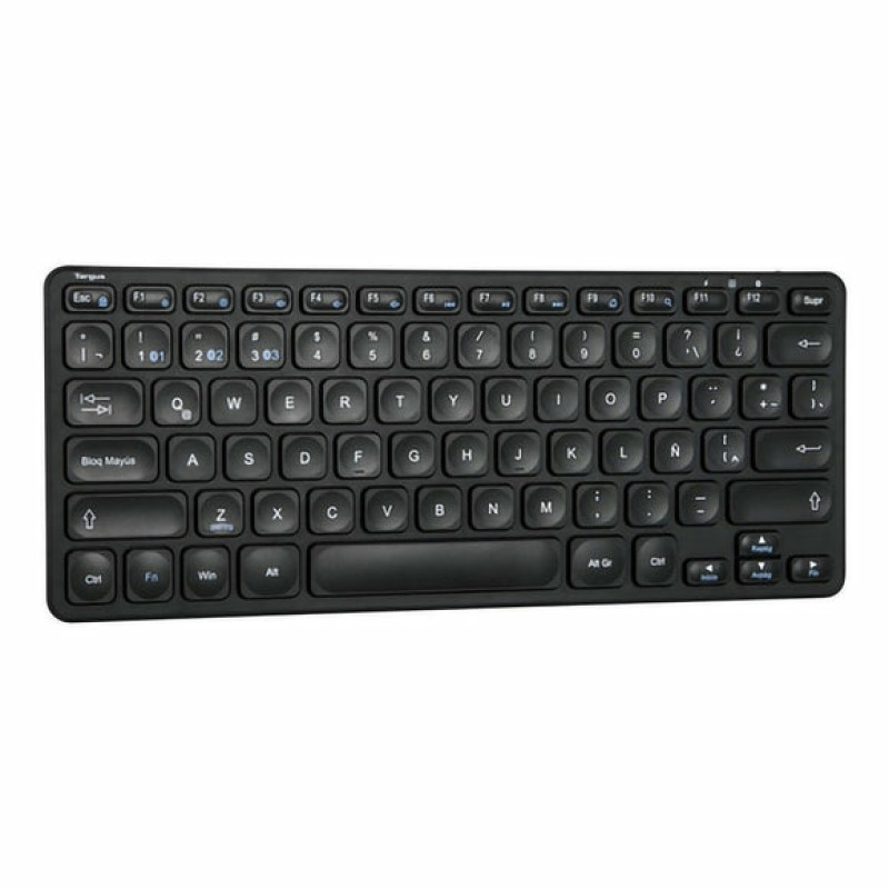 Targus AKB862ES AKB862ES, Inalámbrico, Bluetooth, QWERTY, Negro