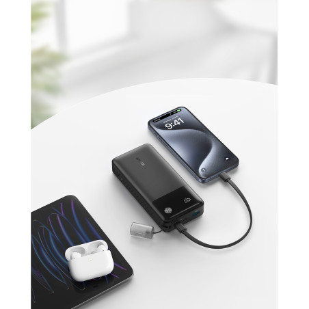 Anker A1384G11 A1384G11, 20000 mAh, Power Delivery, 30 W, Negro