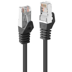 Lindy 48380 48380, 0,5 m, Cat5e, F/UTP (FTP), RJ-45, RJ-45, Negro