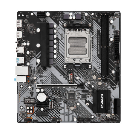 Asrock 90-MXBMS0-A0UAYZ B650M-H/M.2+, AMD, Zócalo AM5, DDR5-SDRAM, 96 GB, DIMM, Doble canal